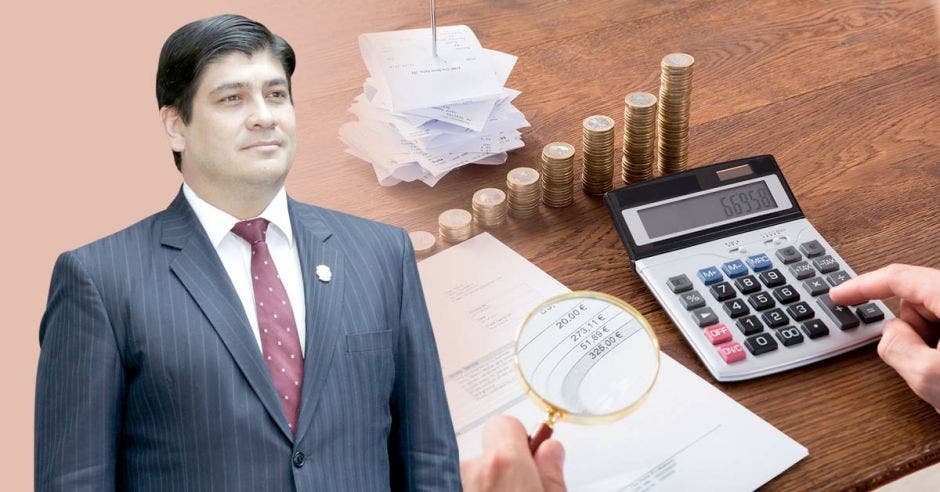 El Presidente Carlos Alvarado desautorizó el plan de Rodrigo Chaves. Xinhua-Shutterstock/La República.