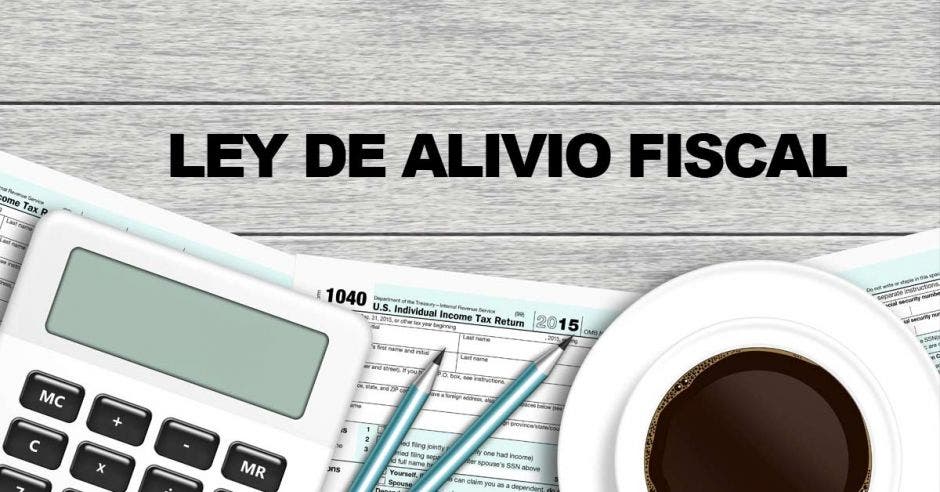 ley de alivio fiscal calculadora y lapiceros