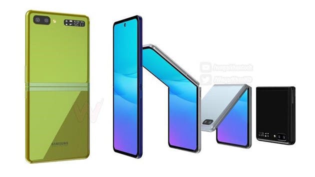 Samsung Galaxy Z Flip. Imagen digital. Leaderyou. 1/1/2020