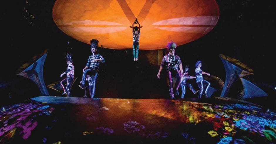 Espectáculo del Cirque du Soleil