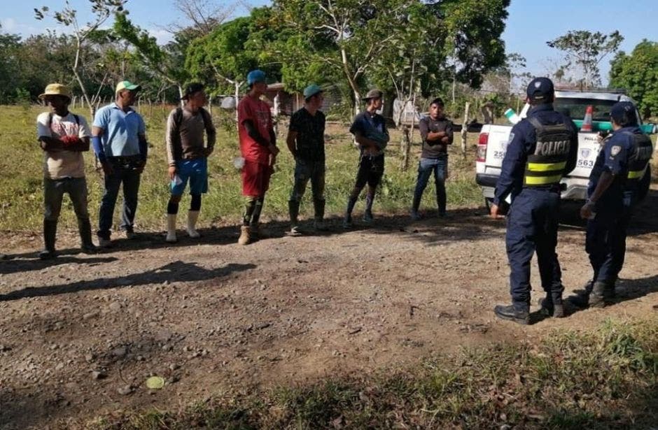 Personas detenidas en operativo en frontera norte