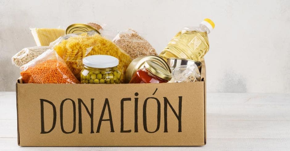 Donación alimentos