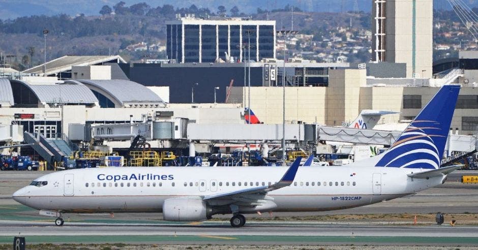 Un avión de Copa Airlines