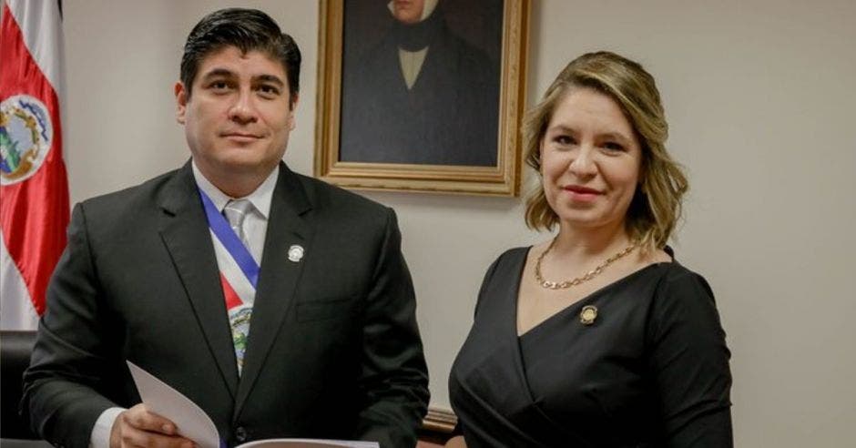 CArlos Alvarado dio su discurso hoy ante el Congreso. Archivo/La República.