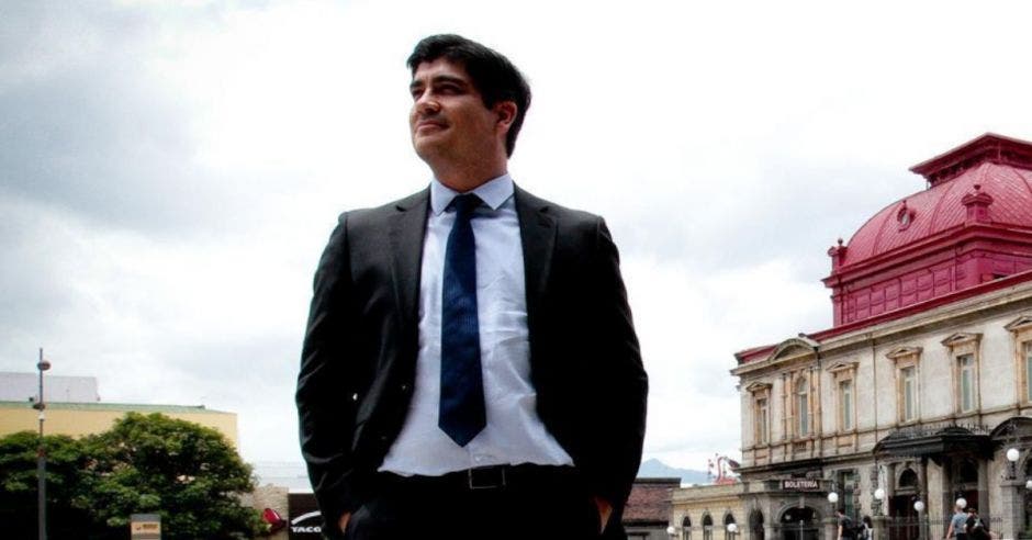 Carlos Alvarado, presidente. Archivo/La República