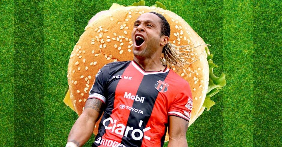 Jonathan McDonald, el futbolista hamburguesa