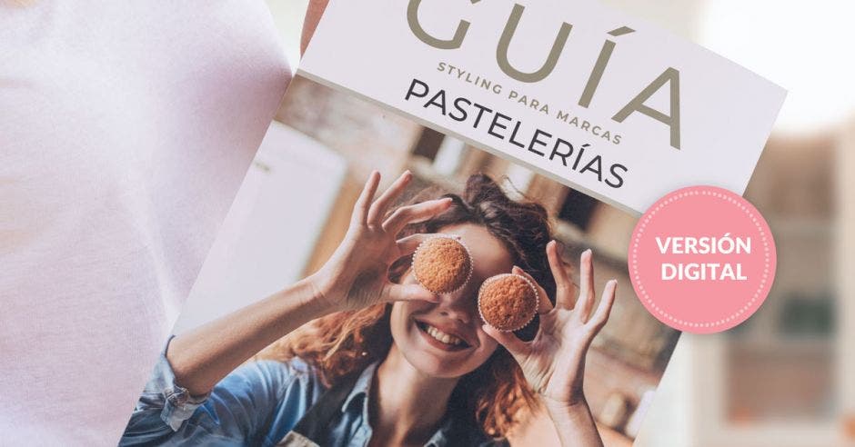 Portada de guía para pastelería