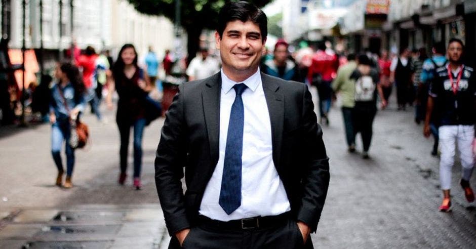 Carlos Alvarado, presidente de la República