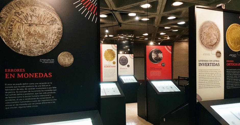 Exposición de monedas