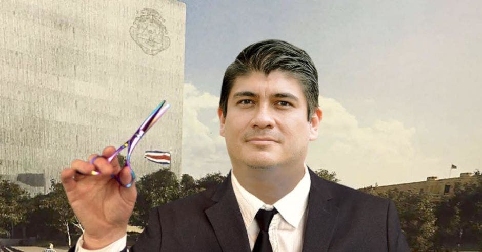 El recorte del gasto público divide a los diputados con Carlos Alvarado. Elaboración propia/La República