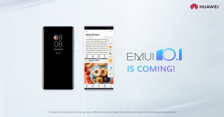 Actualización EMUI 10.1 presentada