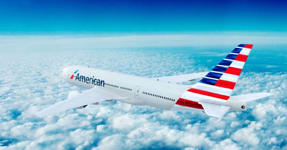 Un avión de American Airlines