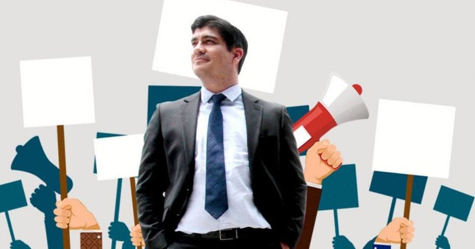 Carlos Alvarado, presidente de la República