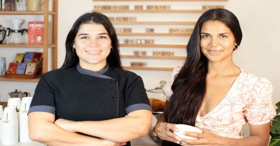 Jackie Barrera y Fernanda Molina, son las socias de Momo Café