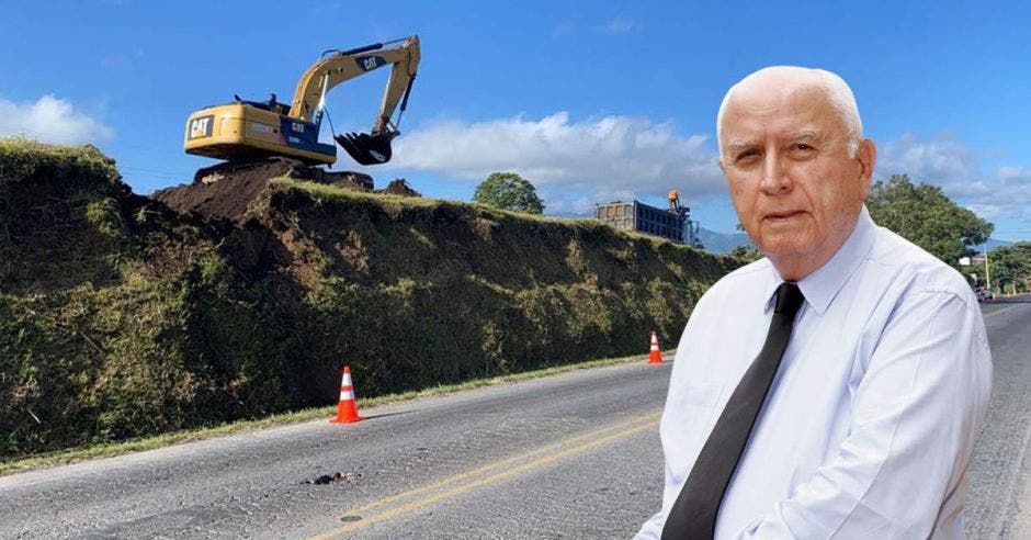 Foto de Rodolfo Méndez, ministro de Obras Públicas y Transportes