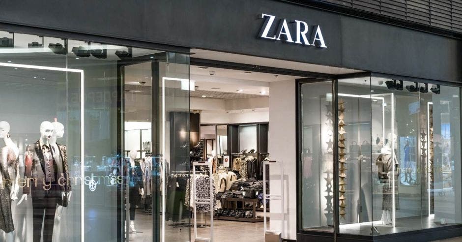 Fachada de tienda zara