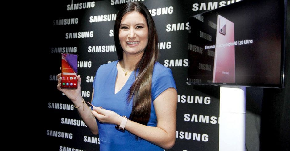 Andrea González, Gerente de Mercadeo de Samsung Electronics.