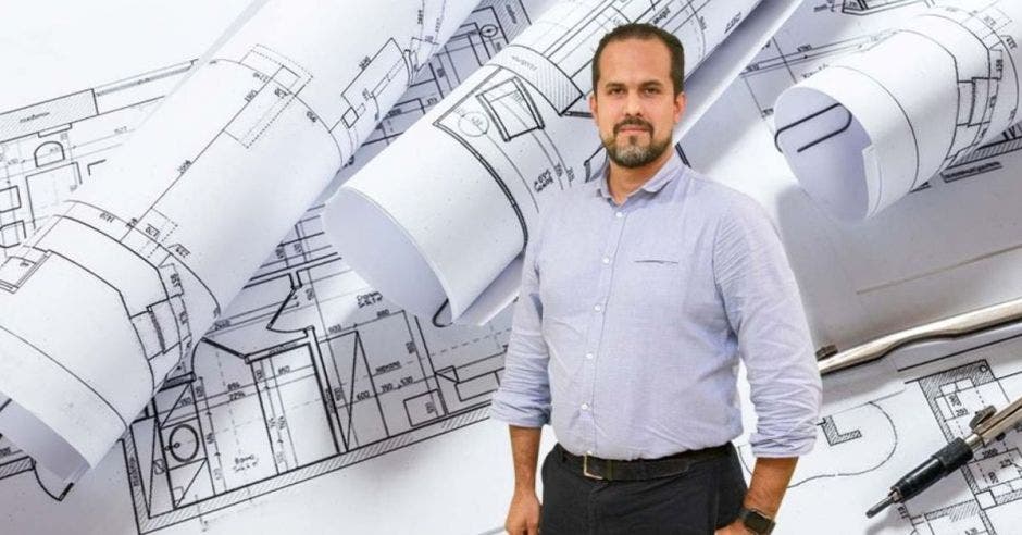 Esteban Acón, presidente de la Cámara de la Construcción