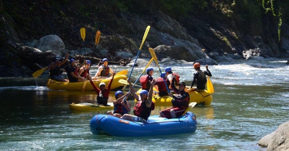 Rápidos en kayak