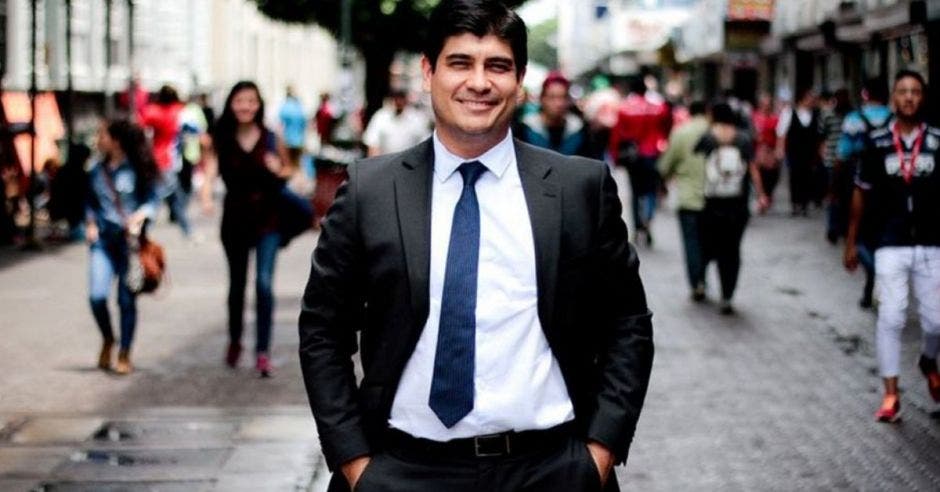 Carlos Alvarado, presidente de la República. Archivo/La República.