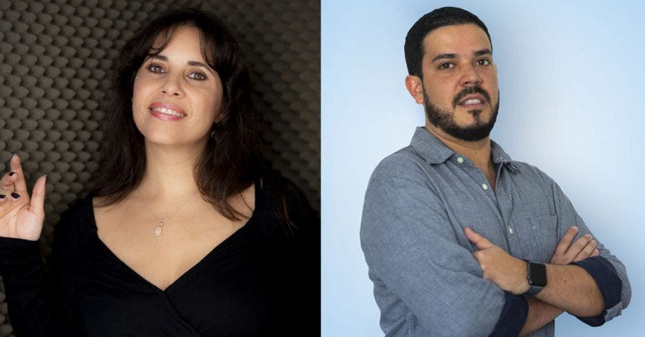 Marcela Loría y Mauricio Salazar