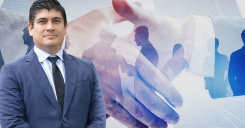 Carlos Alvarado, presidente. Archivo/La República.