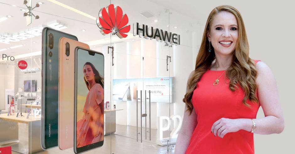 Andrea Corrales, Directora de Terminales Huawei Costa Rica.