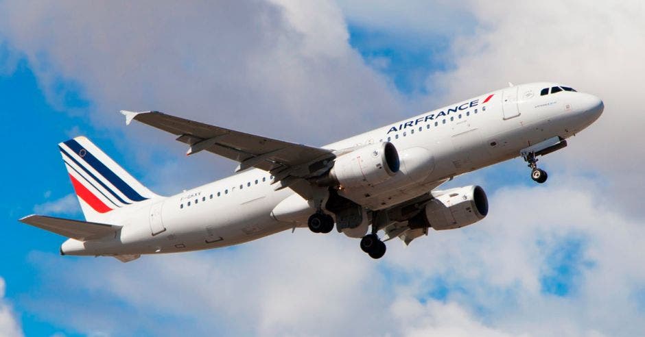 Un avión de Air France