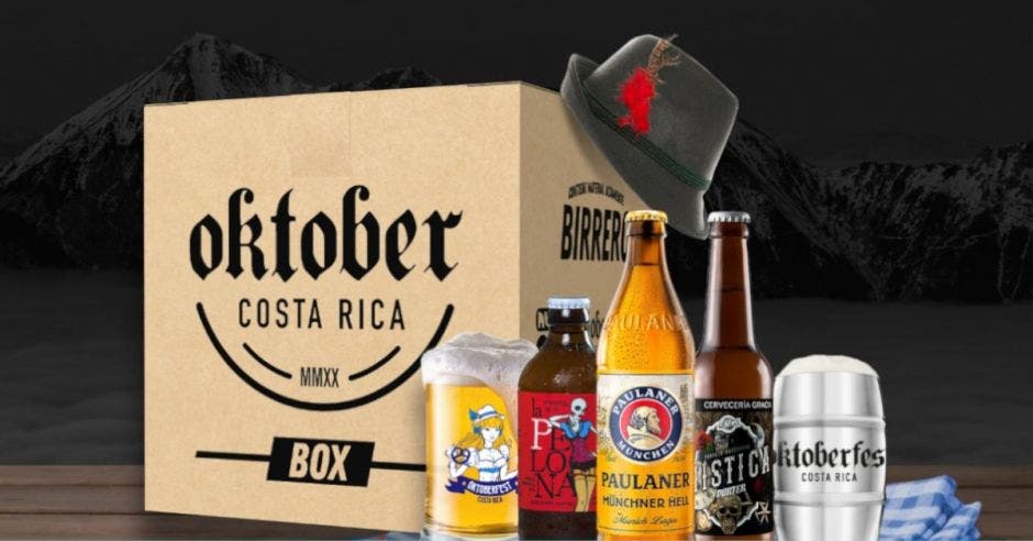 Caja con productos