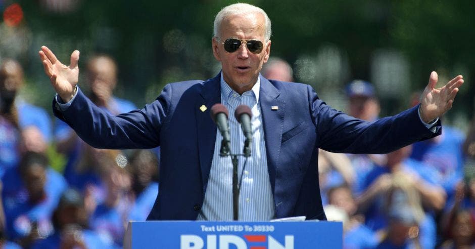 Joe Biden, candidato demócrata. Shutterstock/La República