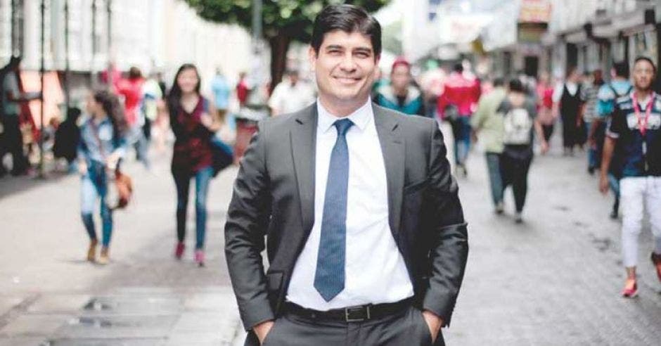 Carlos Alvarado, presidente de la República