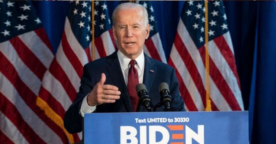Joe Biden, candidato demócrata. Archivo/La República