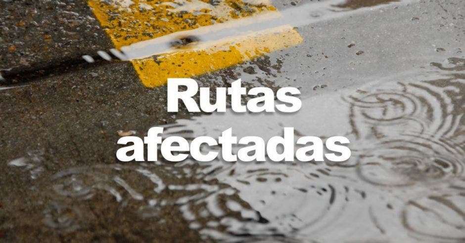 Rutas afectadas