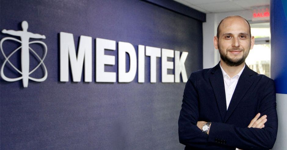 Leonel Sandí, gerente de la Unidad de Negocios de Meditek