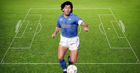 Diego Maradona, mito del sur italiano