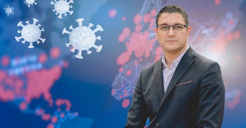 Daniel Salas y un fondo de coronavirus