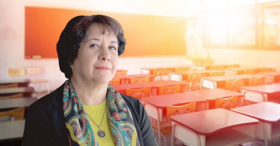 Guiselle Cruz, ministra de Educación.