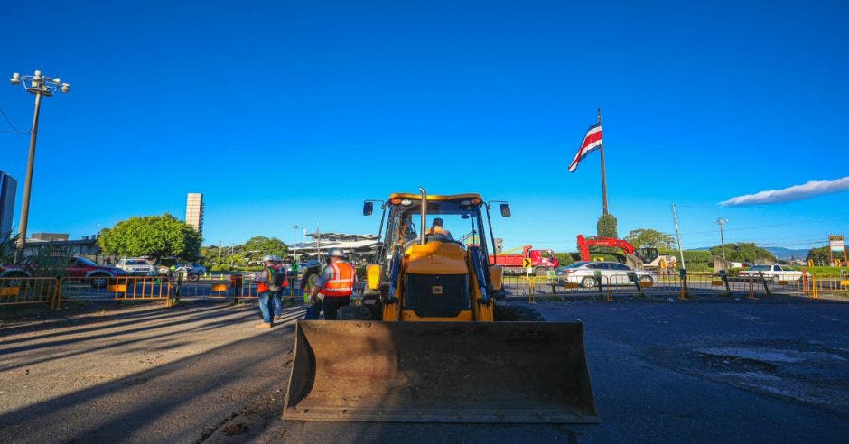 Obras en La Bandera