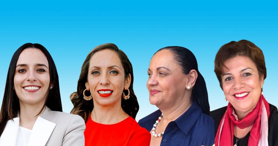 cuatro mujeres candidatas a la presidencia 2022