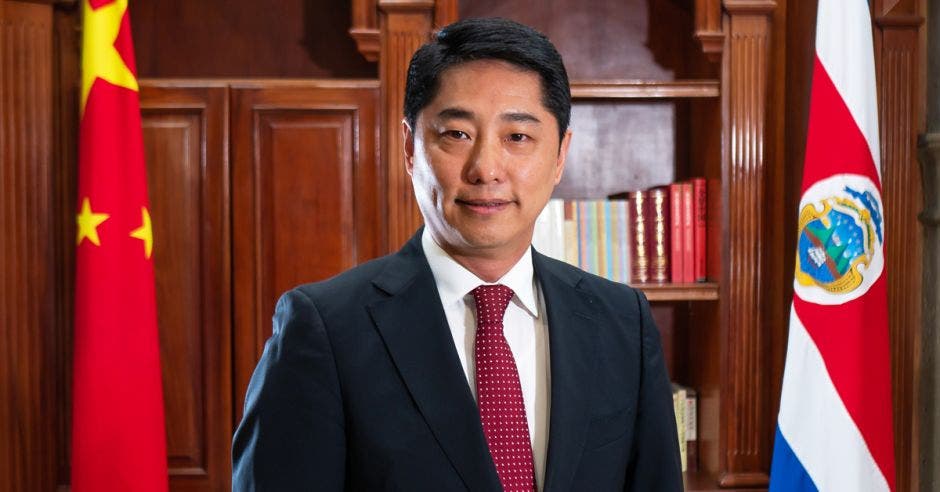 El honorable embajador de China en Costa Rica, Tang Heng