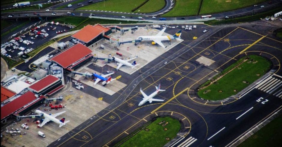 Aeropuerto desde arriba