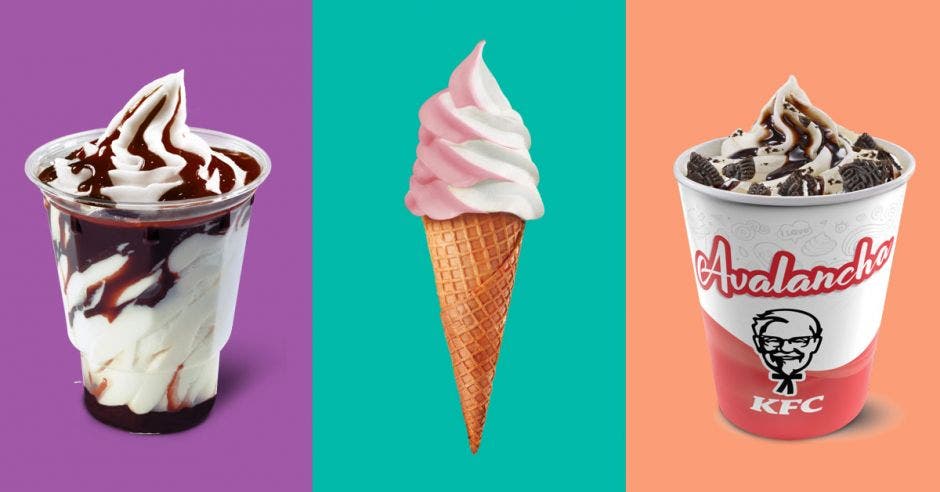 KFC reincorpora tres opciones de helados a su menú