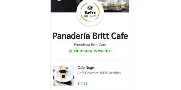 logo de la panadería café britt