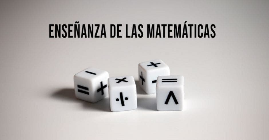 unos dados de Matemática