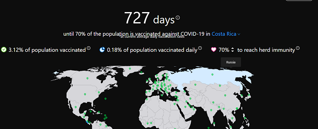 Imagen de un mapa mundi tomada de Time to Herd