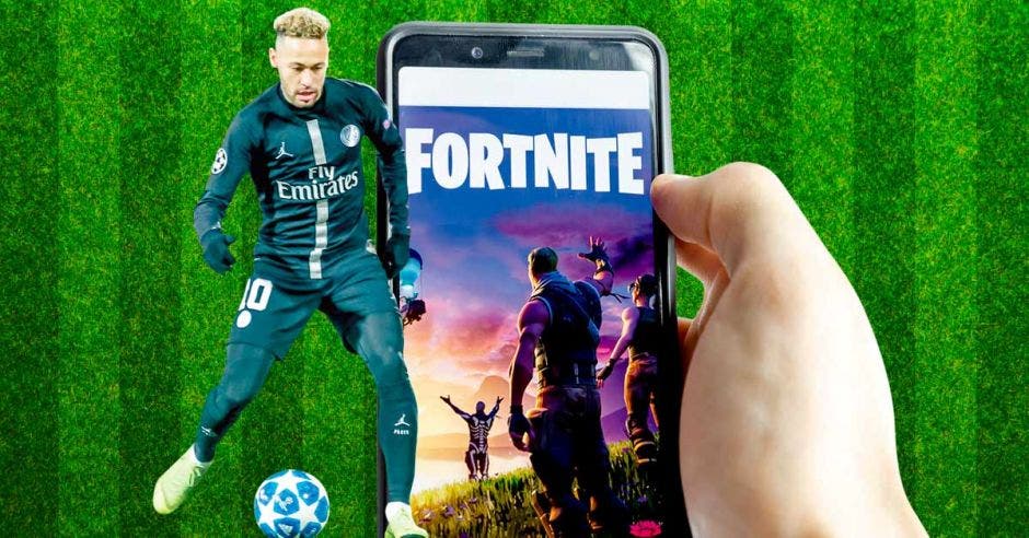 Neymar ya tiene su avatar en Fortnite. Fortnite/La República