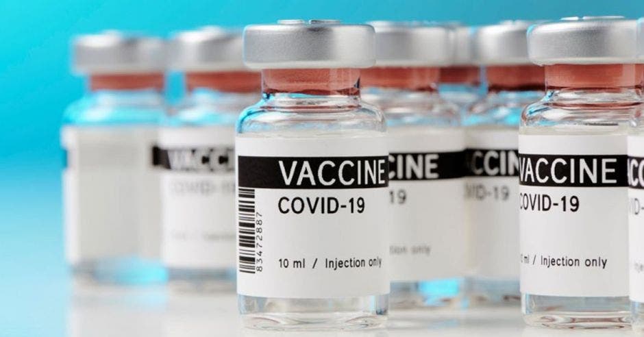 frascos de vacuna contra covid-19