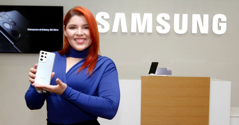 Silvia Vargas, subgerente de marketing para telefonía móvil de Samsung Costa Rica.