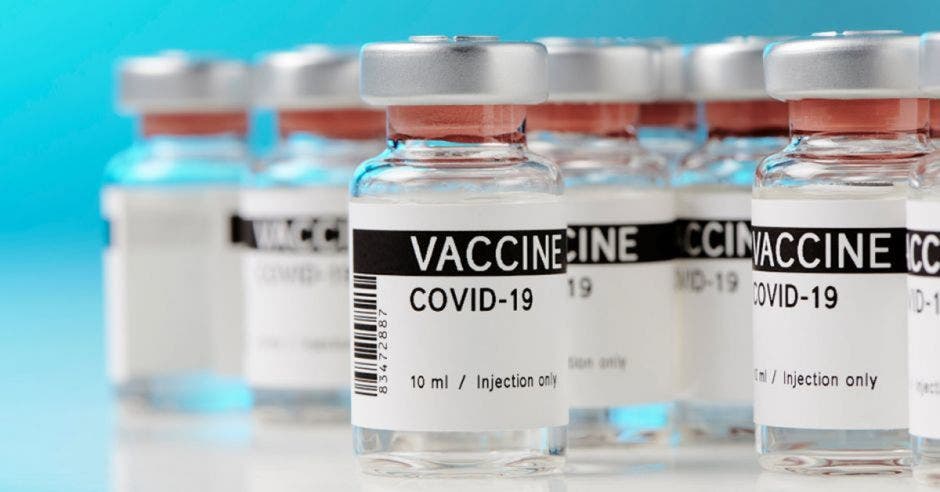 Frascos de vacunas contra la Covid-19