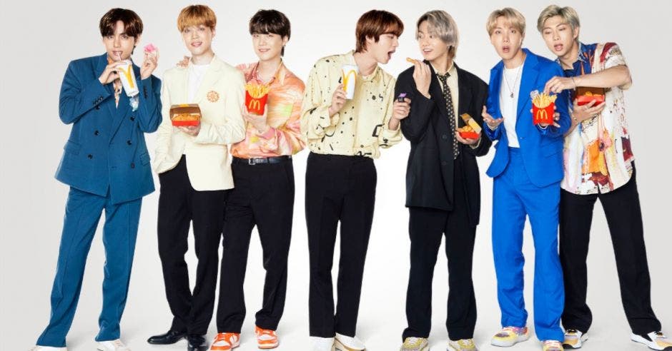 Esperada colaboración entre BTS y McDonald's llega a Costa ...